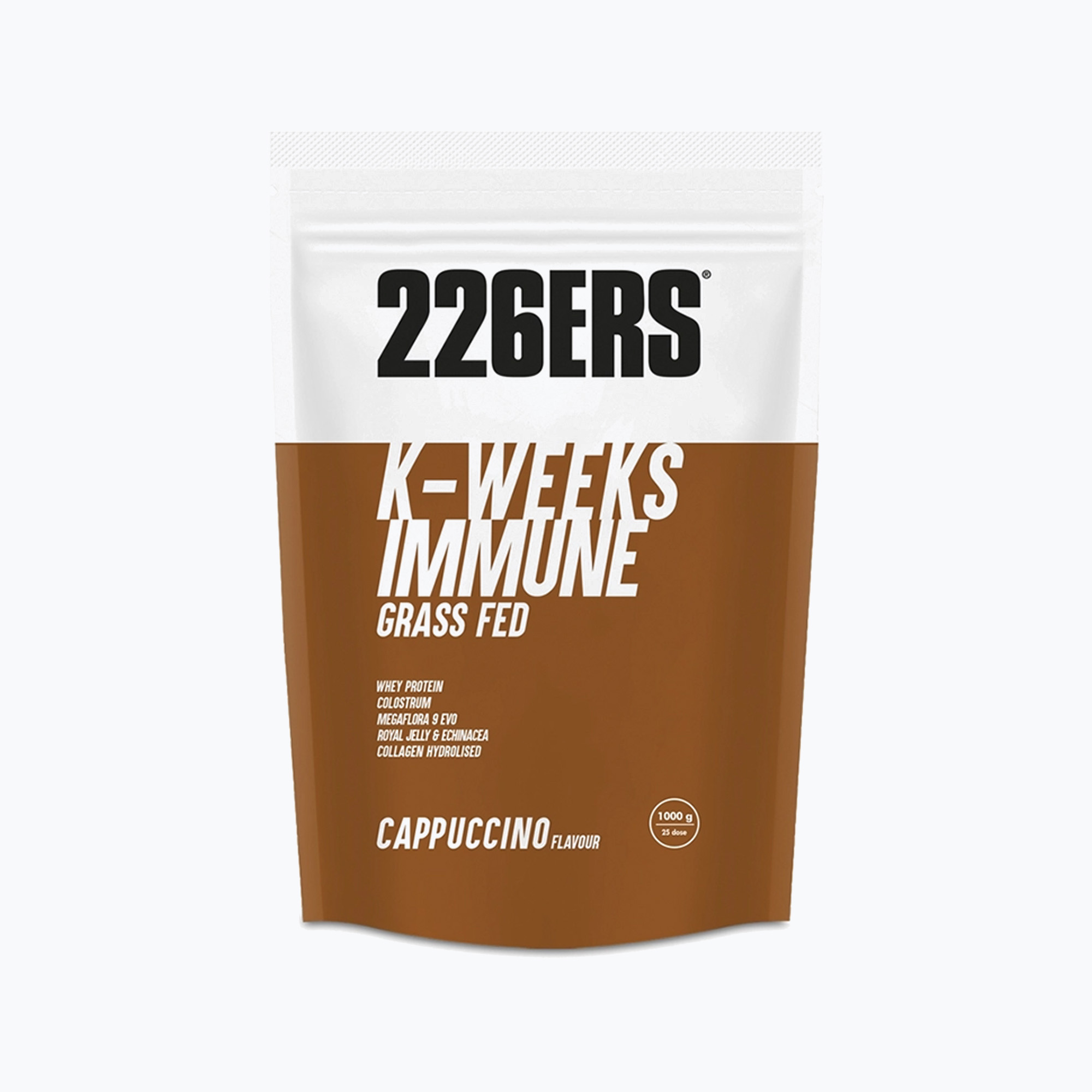 Proteinový koncentrát s probiotiky 226ERS K-Weeks 1 kg cappuccino (K-Weeks 5077)