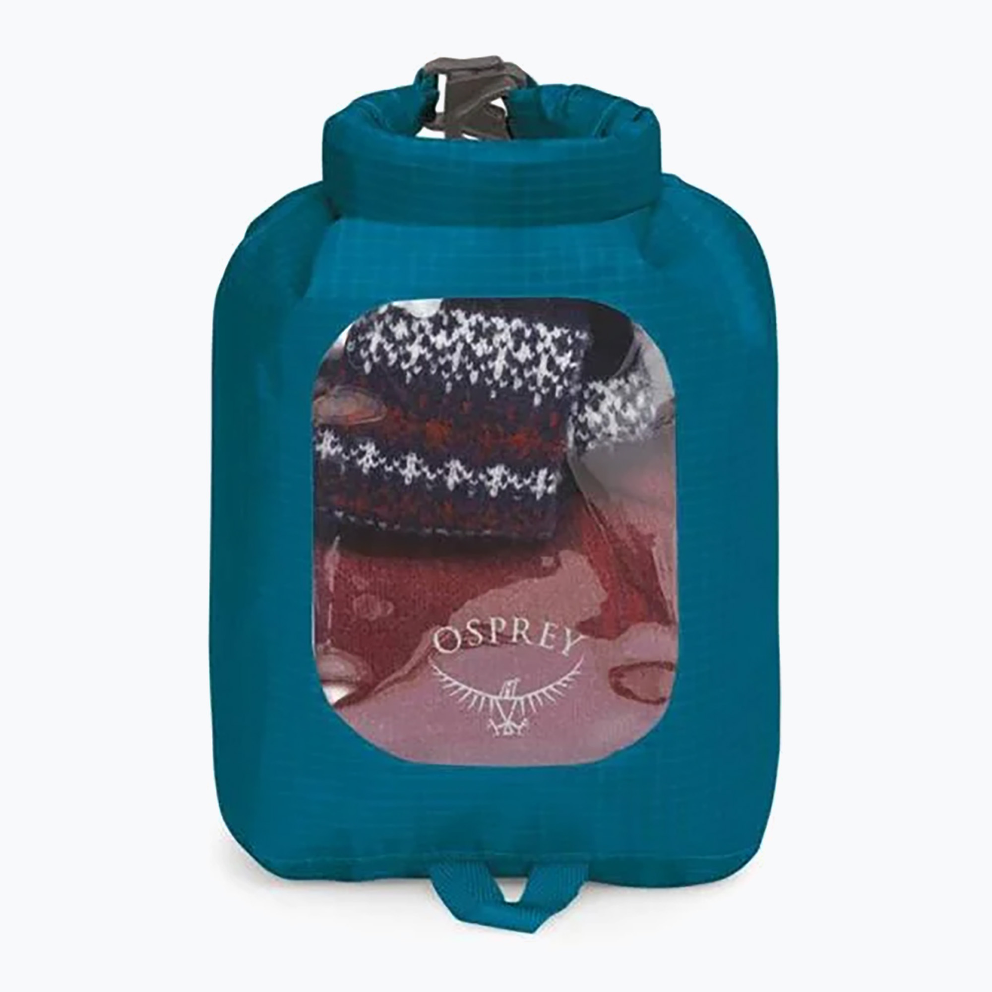 Voděodolný vak Osprey DrySack w/Window 3 l waterfront blue (DrySack w/Window 3 10004962)