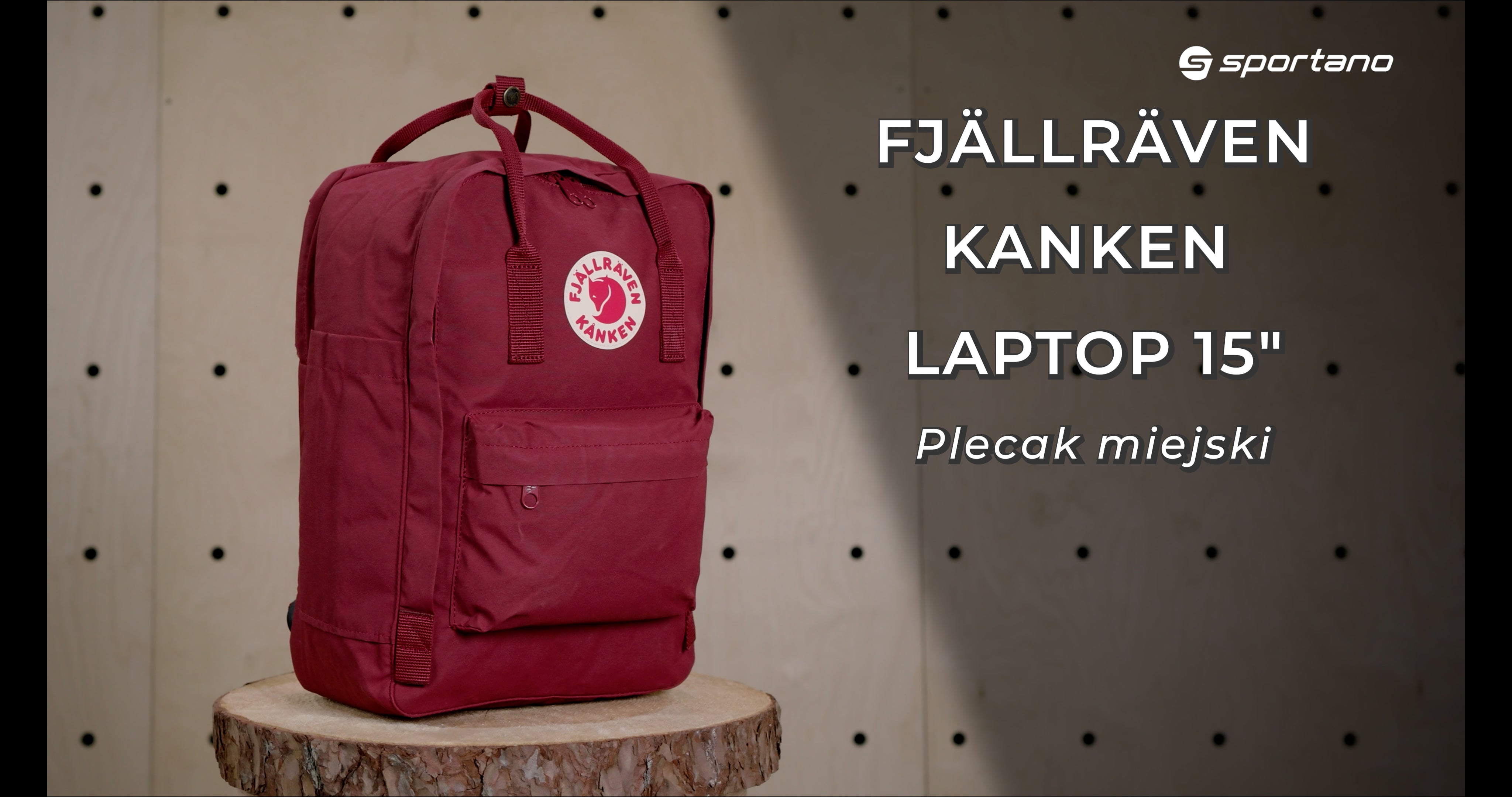 Fjällräven Kanken Laptop 15" turistický batoh 664 frost green F23524