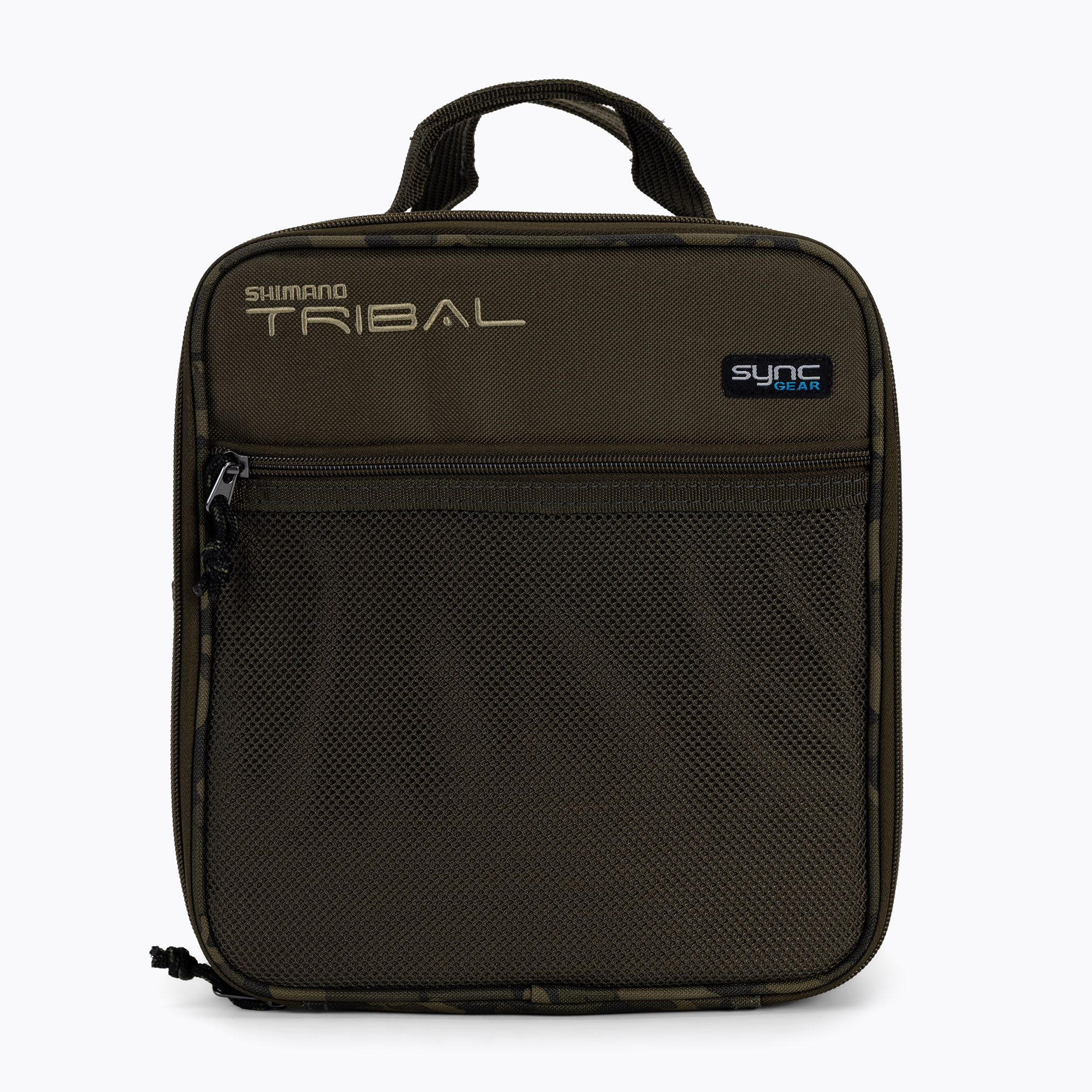 Hnědá rybářská taška Shimano Tribal Sync Gear SHTSC03