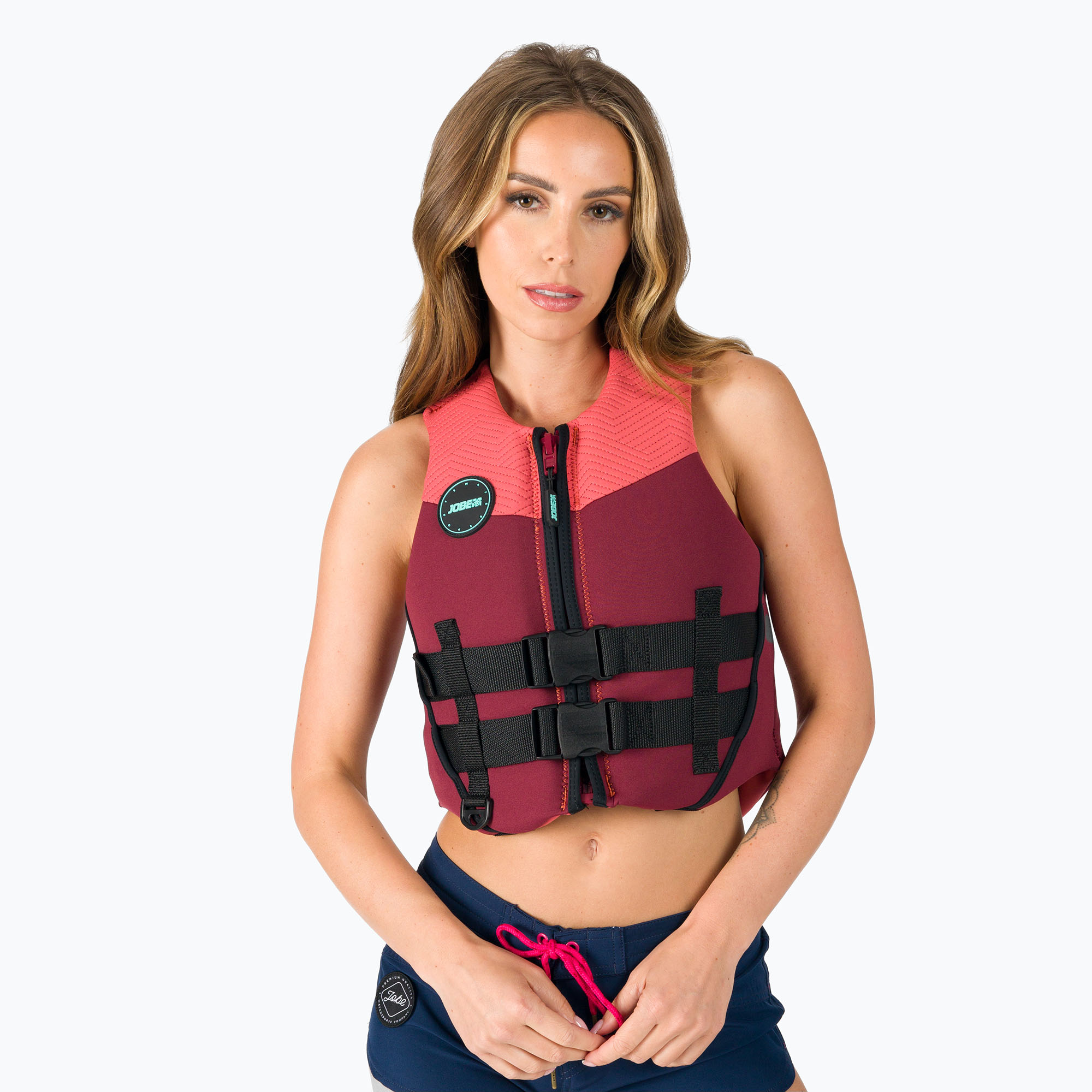 Dámská vesta JOBE Neoprenová růžová 244922005 (Neoprene 244922005)