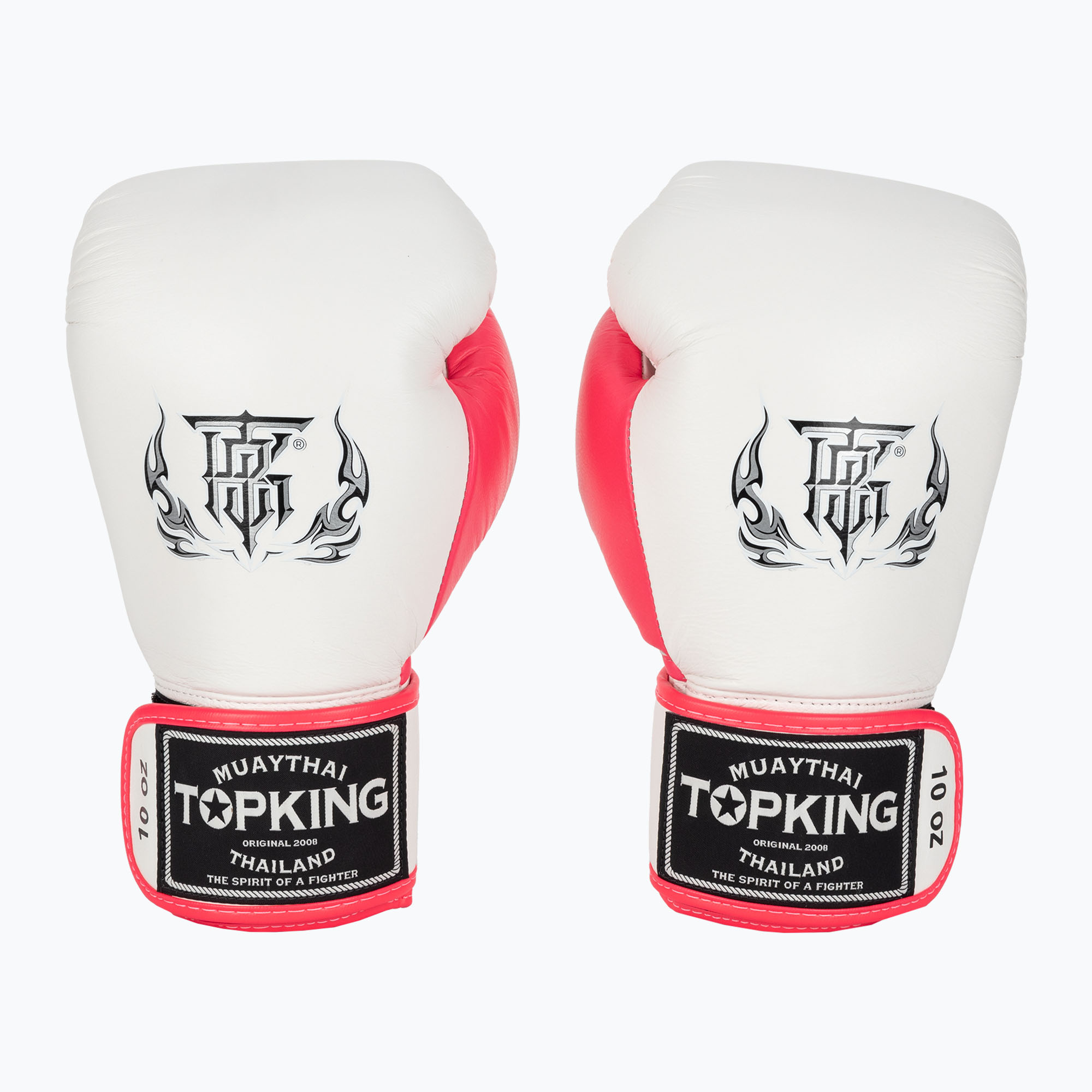 Boxerské rukavice Top King Boxing Reborn bílé/růžové
