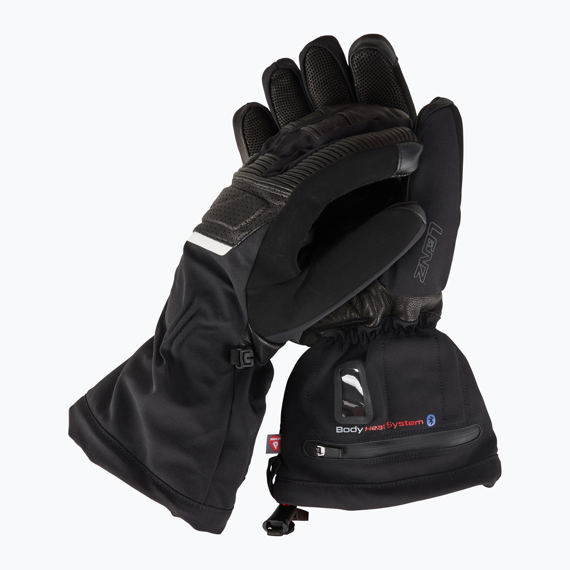 Pánské lyžařské rukavice  Lenz Heat Glove 6.0 Finger Cap black (Heat Glove 6.0 Finger Cap 1200)