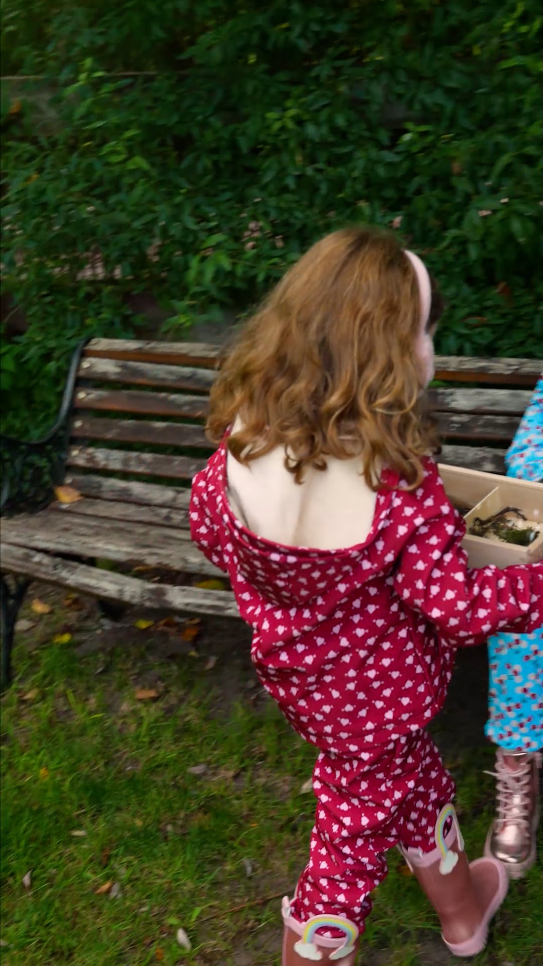 Dětské kalhoty KID STORY Termiczne sweet heart