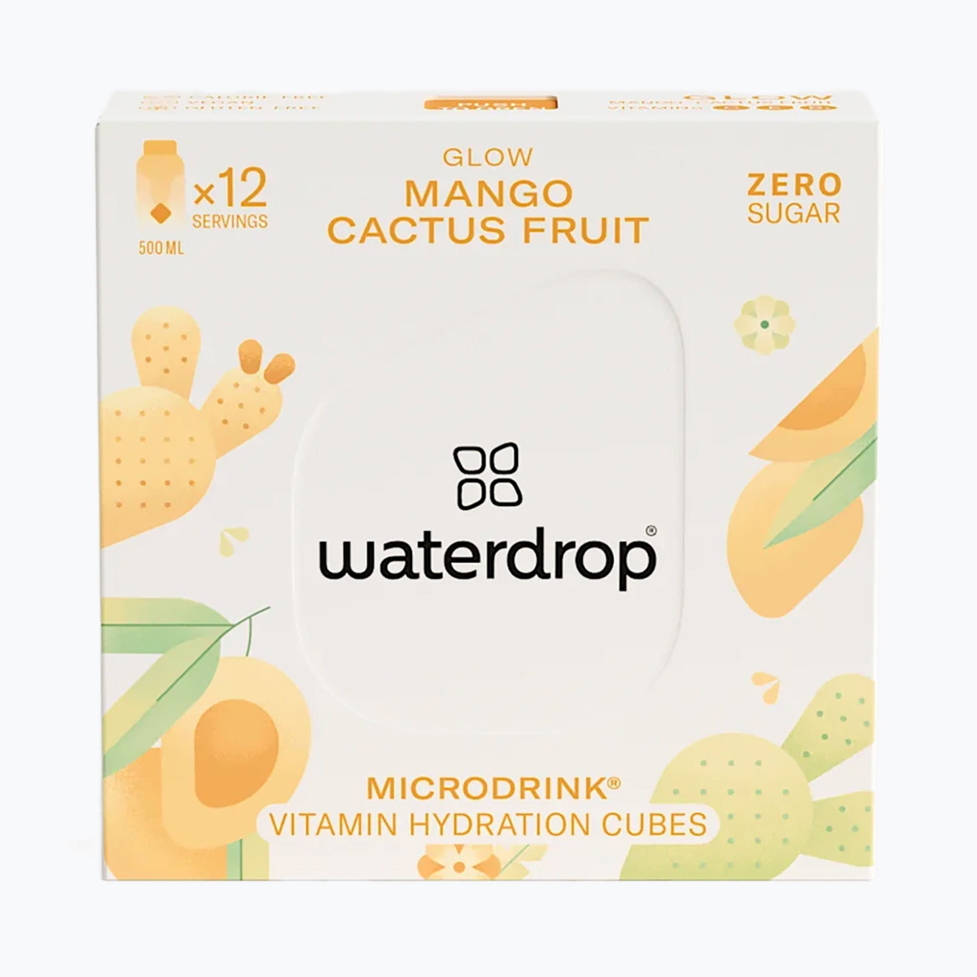 Energetický nápoj Microenergy Oro waterdrop energy drink 12 kostek guayusa/mango