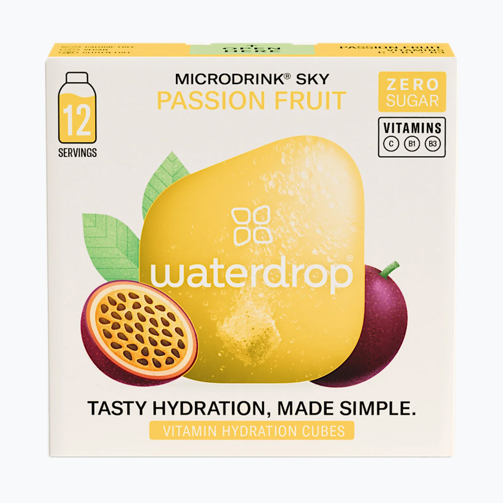 Izotonický nápoj waterdrop Microdrink Sky 12 kostek pineberry passion fruit (Microdrink Sky MICROSKY)