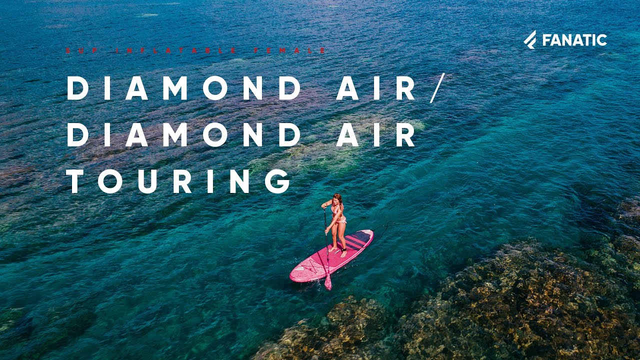 SUP prkno Fanatic Diamond Air Touring červená 13200-1136
