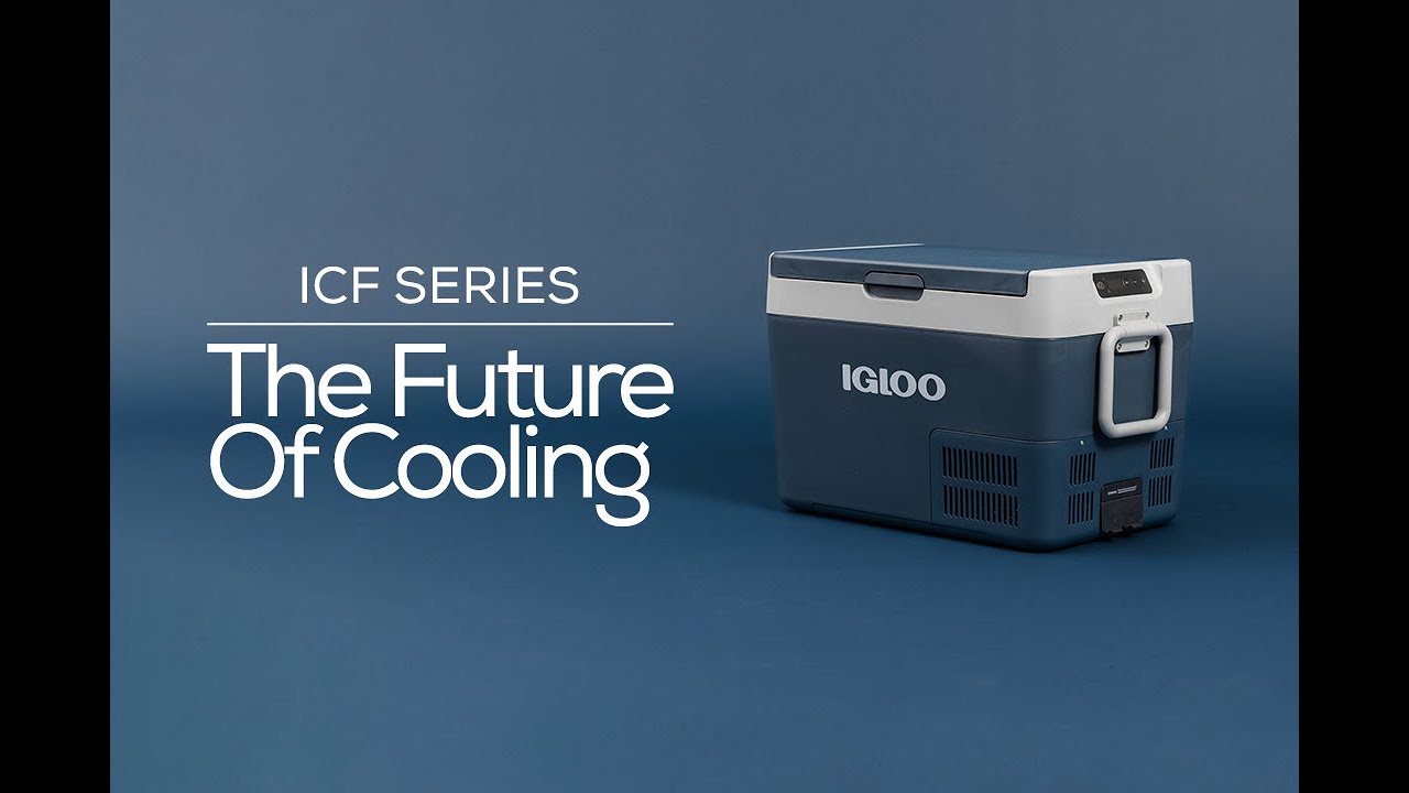 Kompresorová chladnička Igloo ICF40 39 l modrá