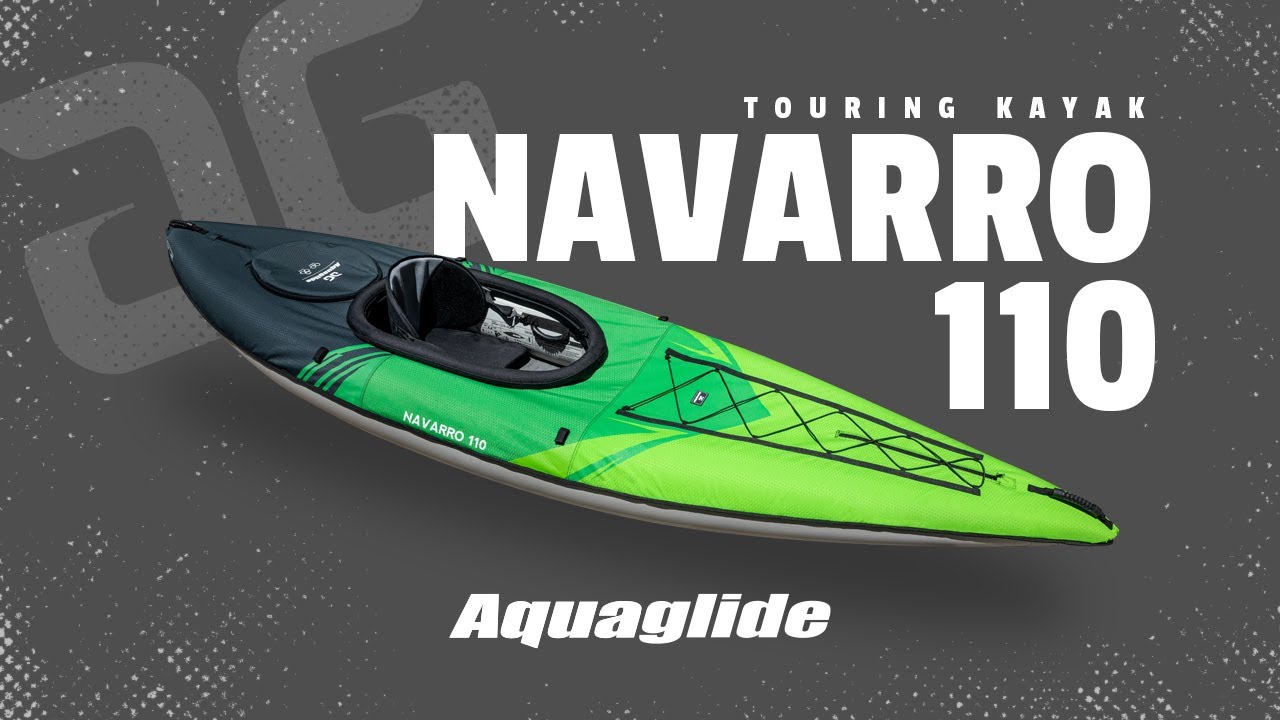 Aquaglide Navarro 110 green 584119108 Nafukovací kajak pro 1 osobu