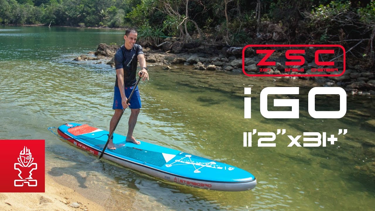 SUP STARBOARD iGO Zen 11'2' S modrý 2011210401004
