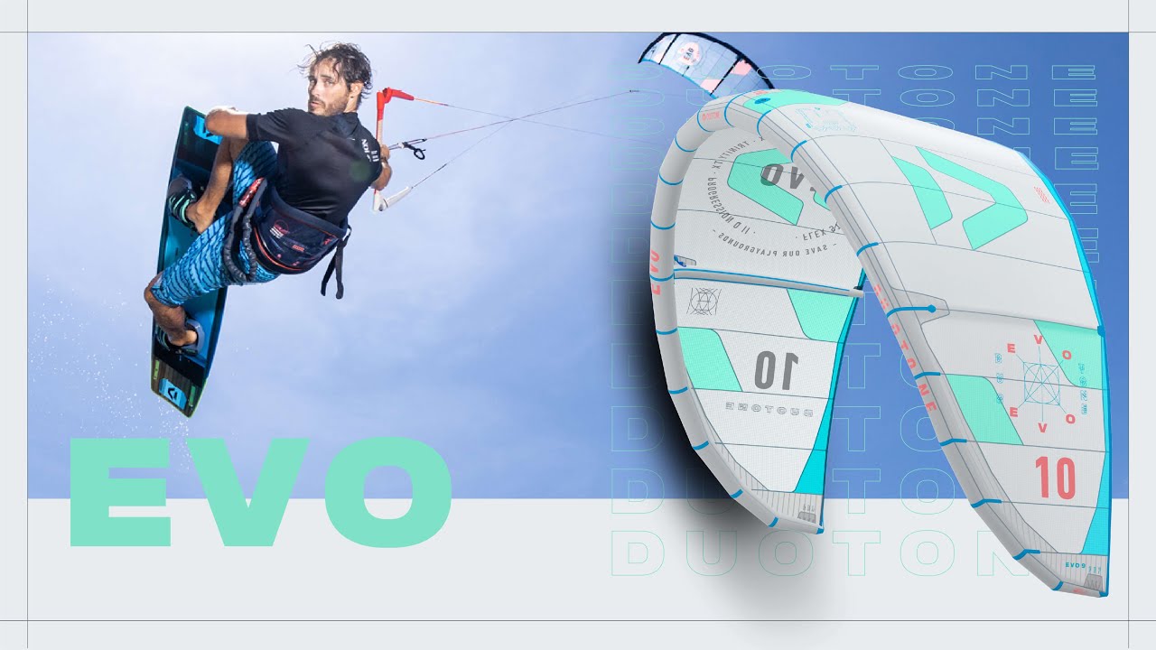 Kite surfing DUOTONE Evo 2022 modrá 44220-3003