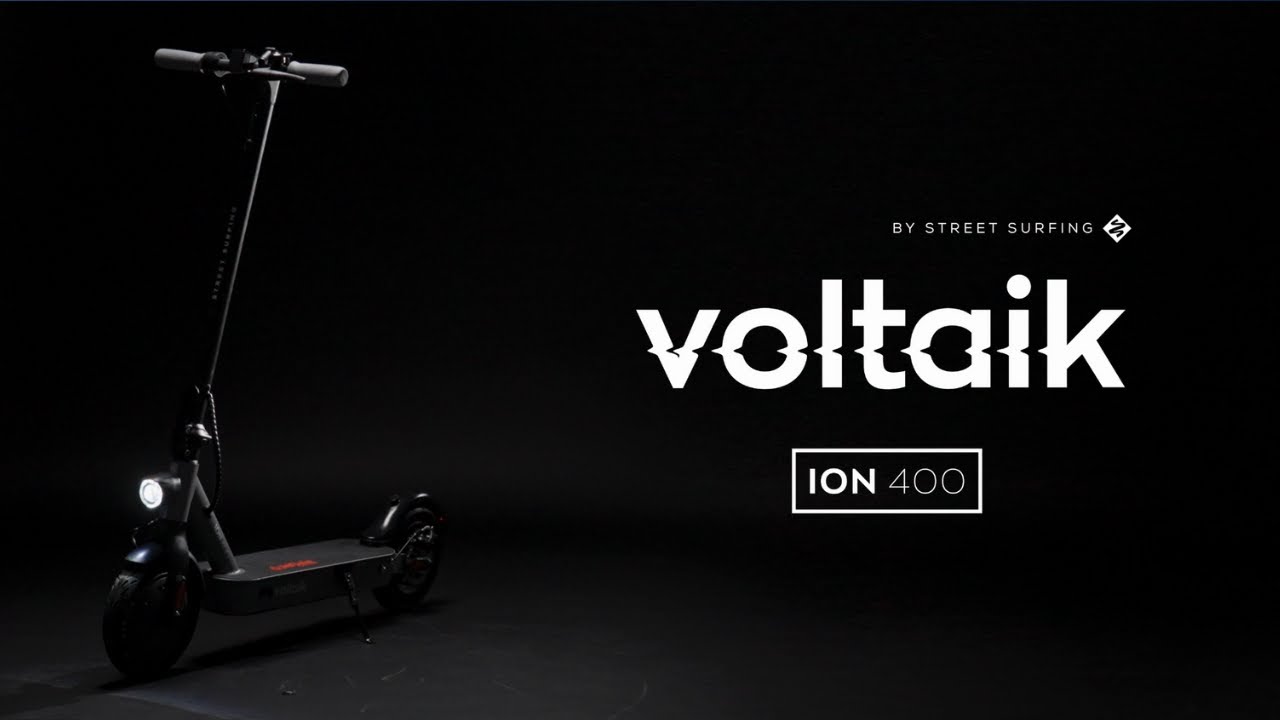 Street Surfing Voltaik Ion 400 elektrický skútr šedý