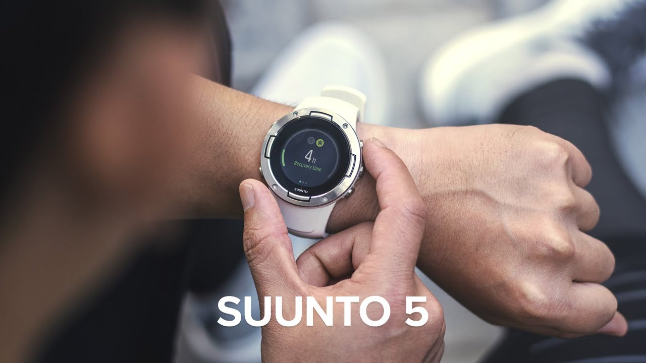 Sportovní hodinky Suunto 5 šedé SS050302000