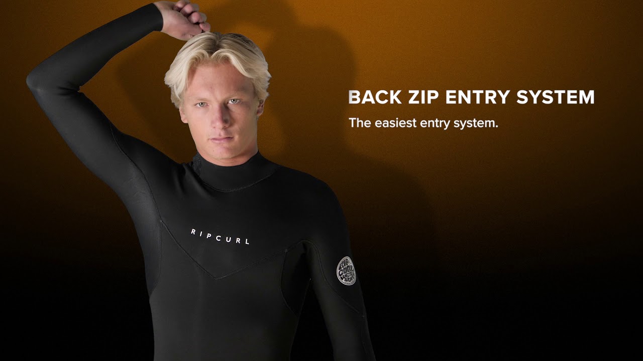 Pánský neopren   Rip Curl Dawn Patrol 4/3 mm GB B/Zip navy