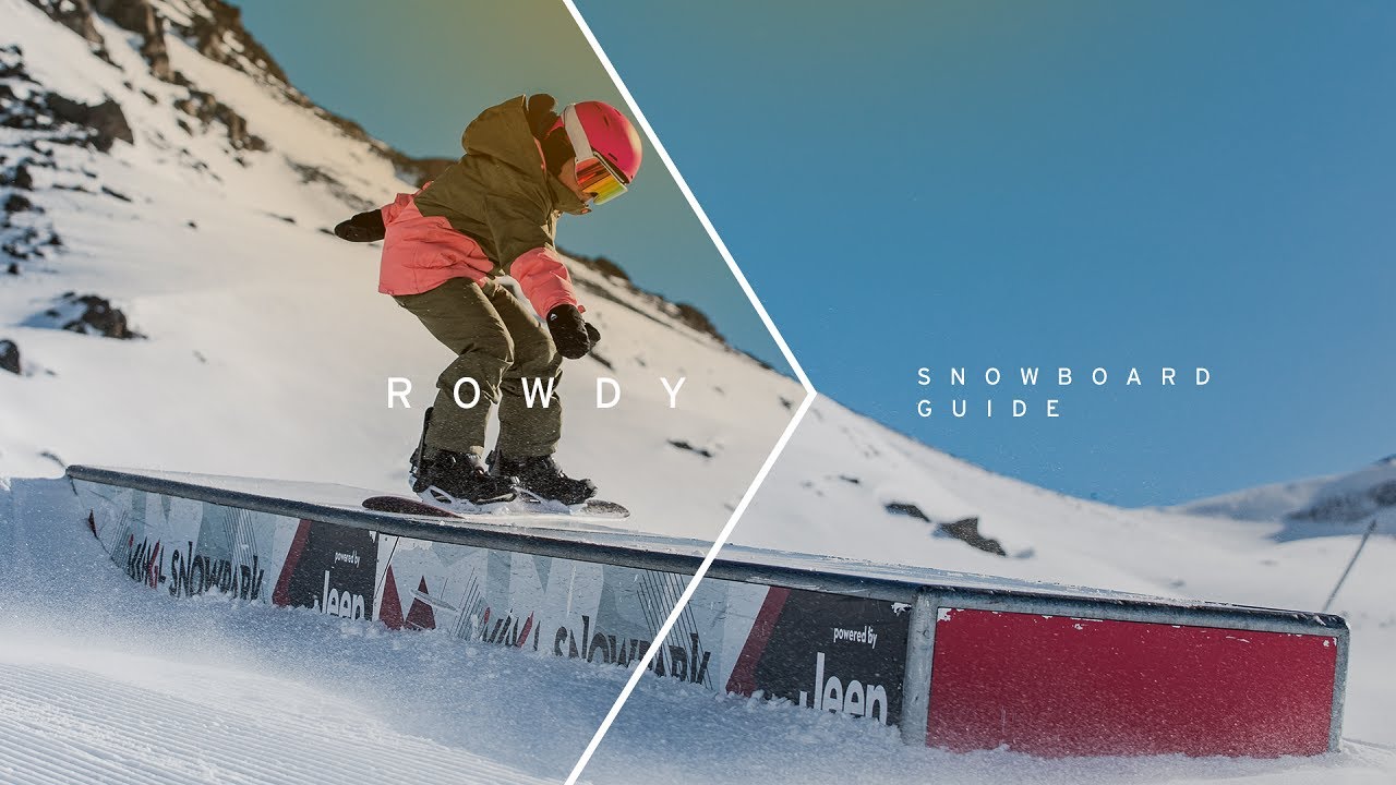 Dětský snowboard HEAD Rowdy modro-červený 336620