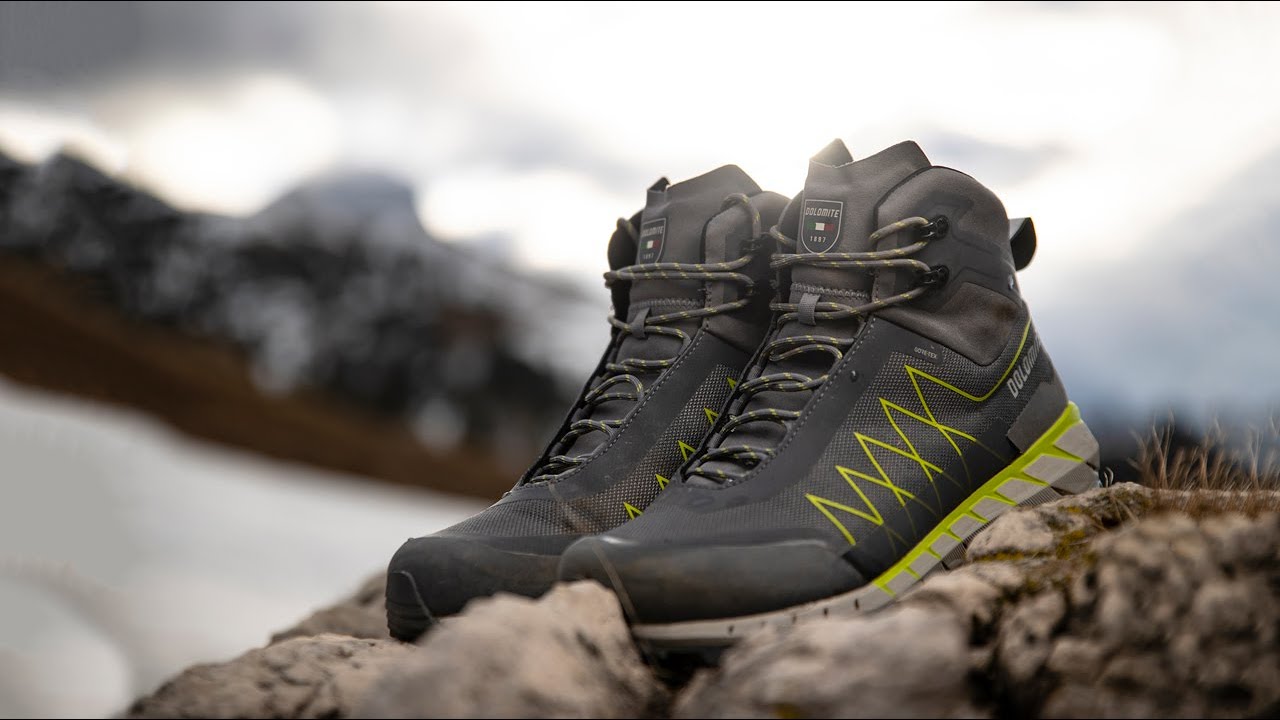 Pánské trekové boty Dolomite Croda Nera Hi GTX grey