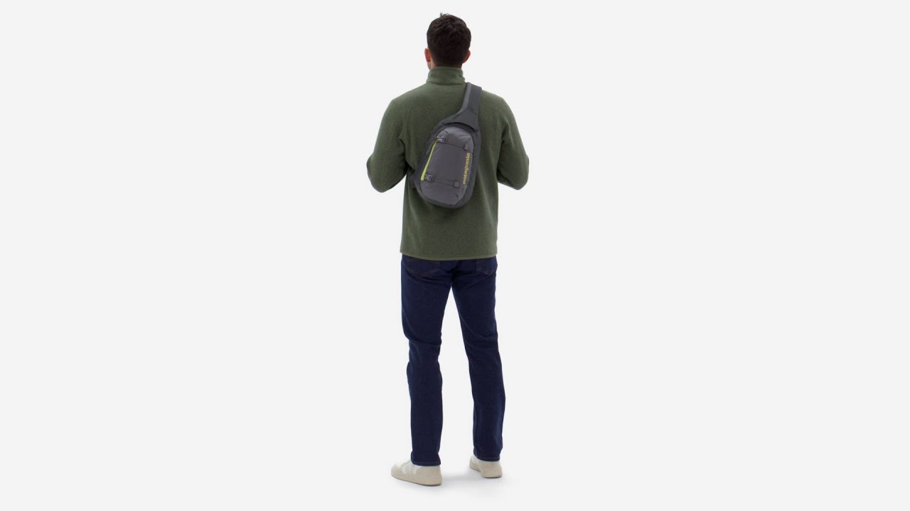 Batoh na rameno  Patagonia Atom Sling 8 l forge grey