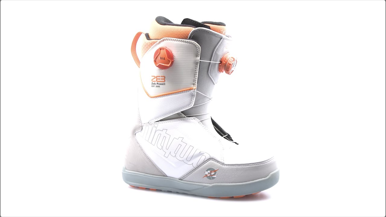 Pánské snowboardové boty THIRTYTWO Lashed Double Boa Powell '22 white 8105000482