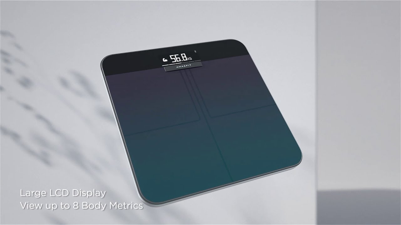 Amazfit Smart Scale-Aurora černá D2003EU1N