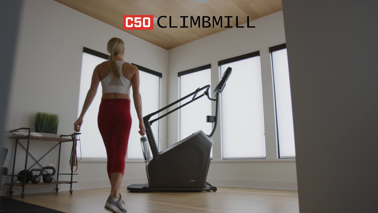 Schody Matrix Fitness Climbmill + C50XR černé MX-C-50-XR-02