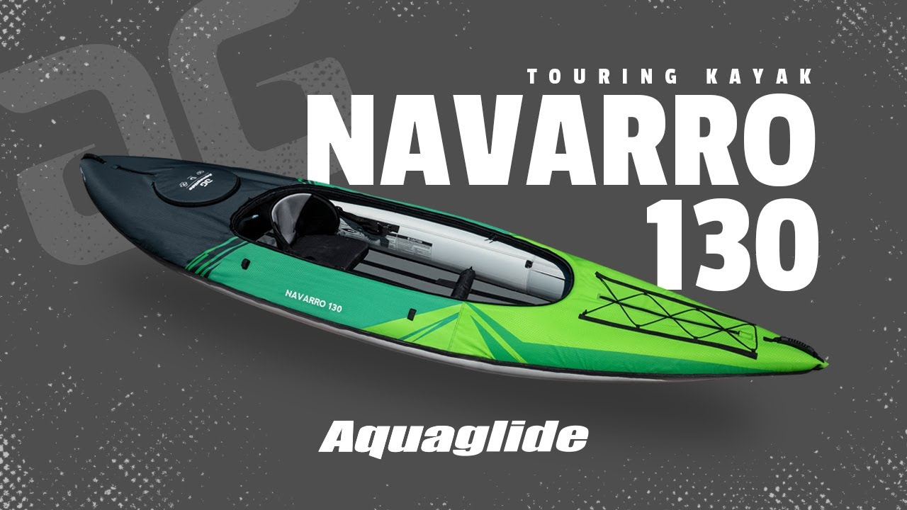 Aquaglide Navarro 130 green 584119109 Nafukovací kajak pro 1 osobu