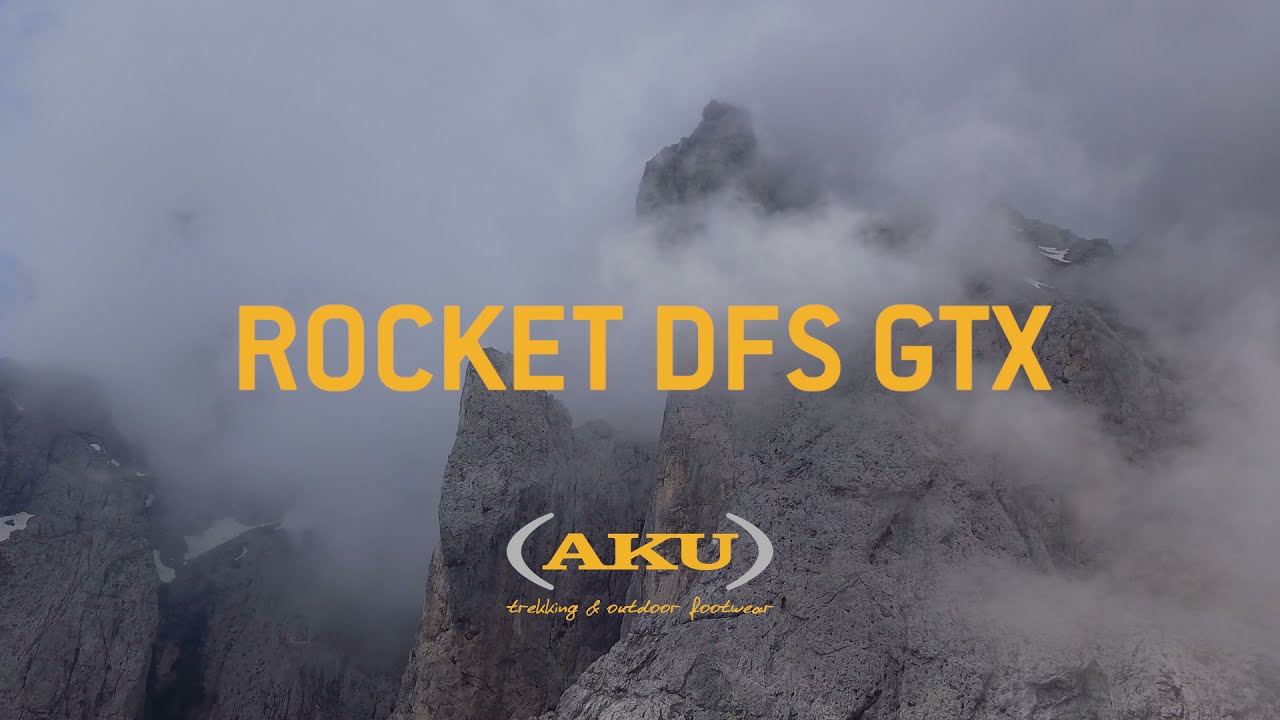 AKU pánské trekové boty Rocket Dfs GTX yellow 726-534