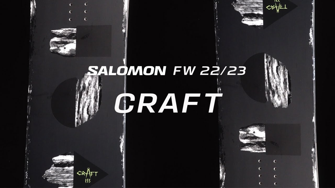 Salomon Craft pánský snowboard černý L47017600
