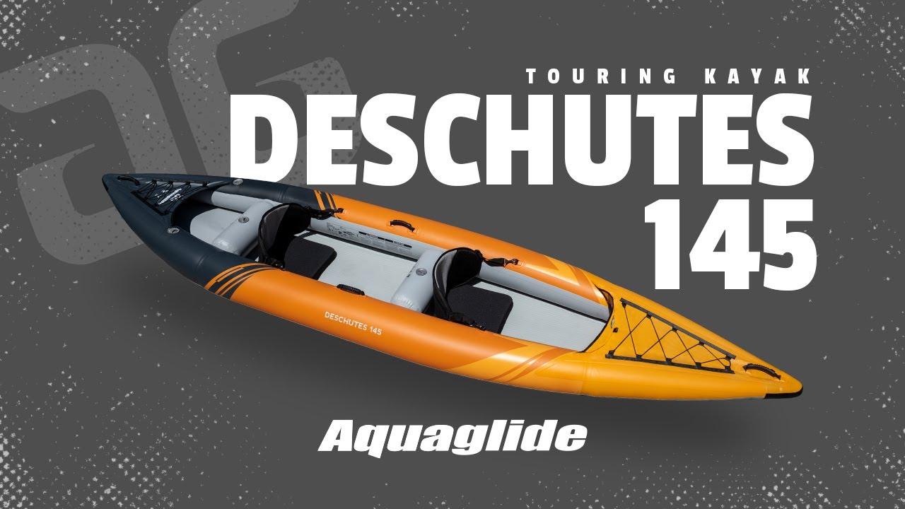 Aquaglide Deschutes 145 oranžový nafukovací kajak pro 2 osoby 584120127