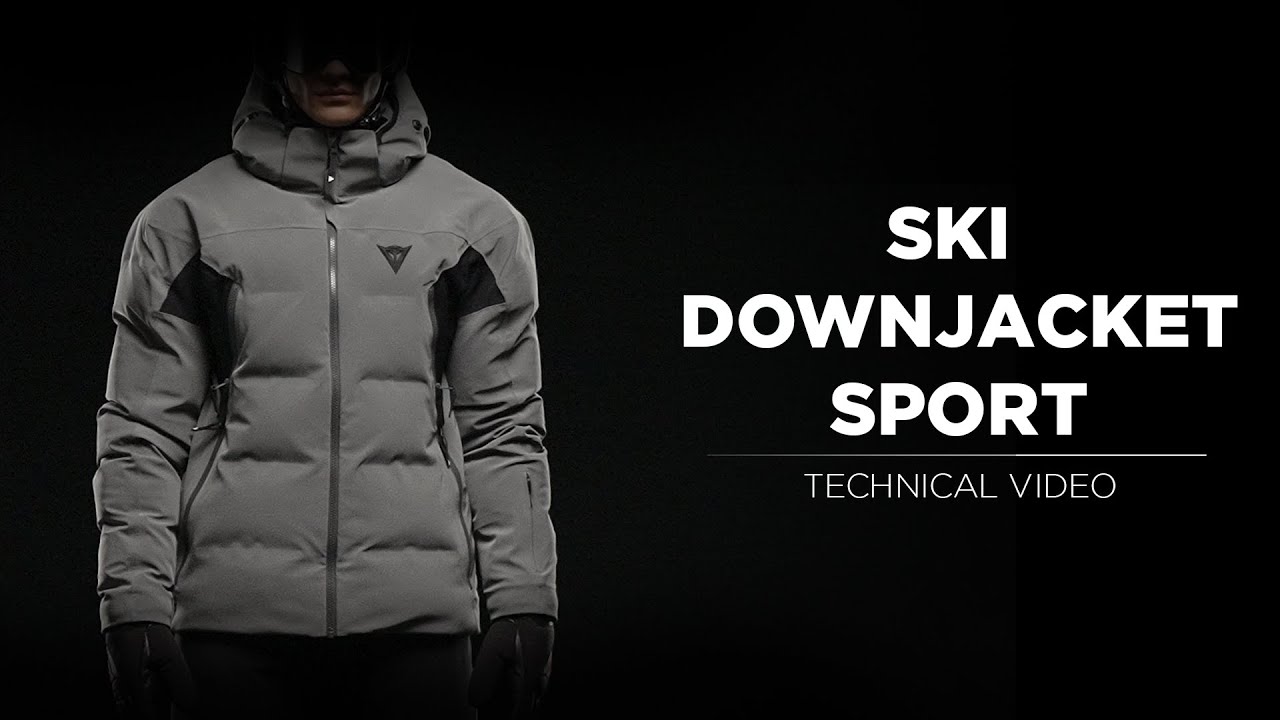 Pánská lyžařská bunda Dainese Ski Downjacket Sport anthracite