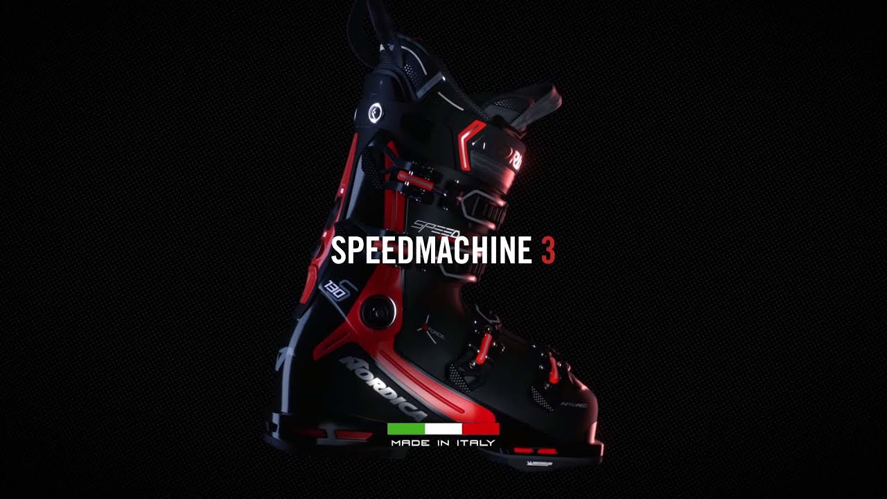 Pánské lyžařské boty Nordica Speedmachine 3 130 GW black/anthracite/red
