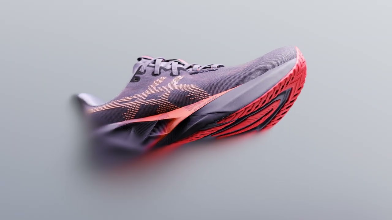Dámské běžecké boty ASICS Novablast 5 greyish purple/coral reef