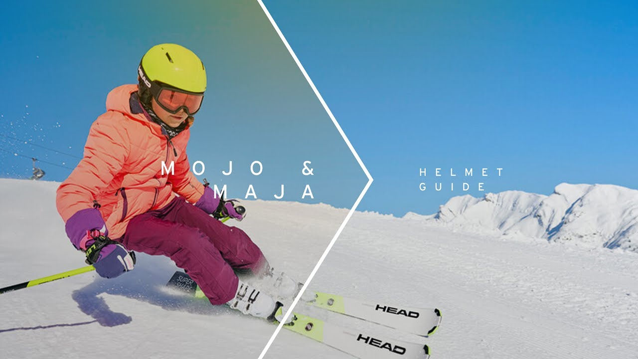 Dětská lyžařská helma HEAD Mojo 2022 bílo-černá 328632