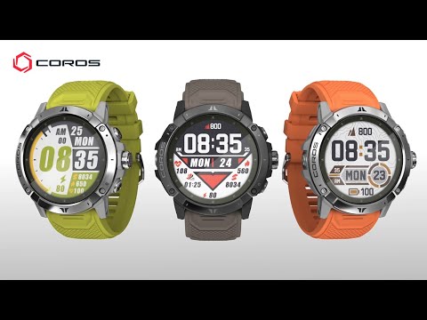 Sportovní hodinky COROS Vertix 2 Gps šedé WVTX2-BLK