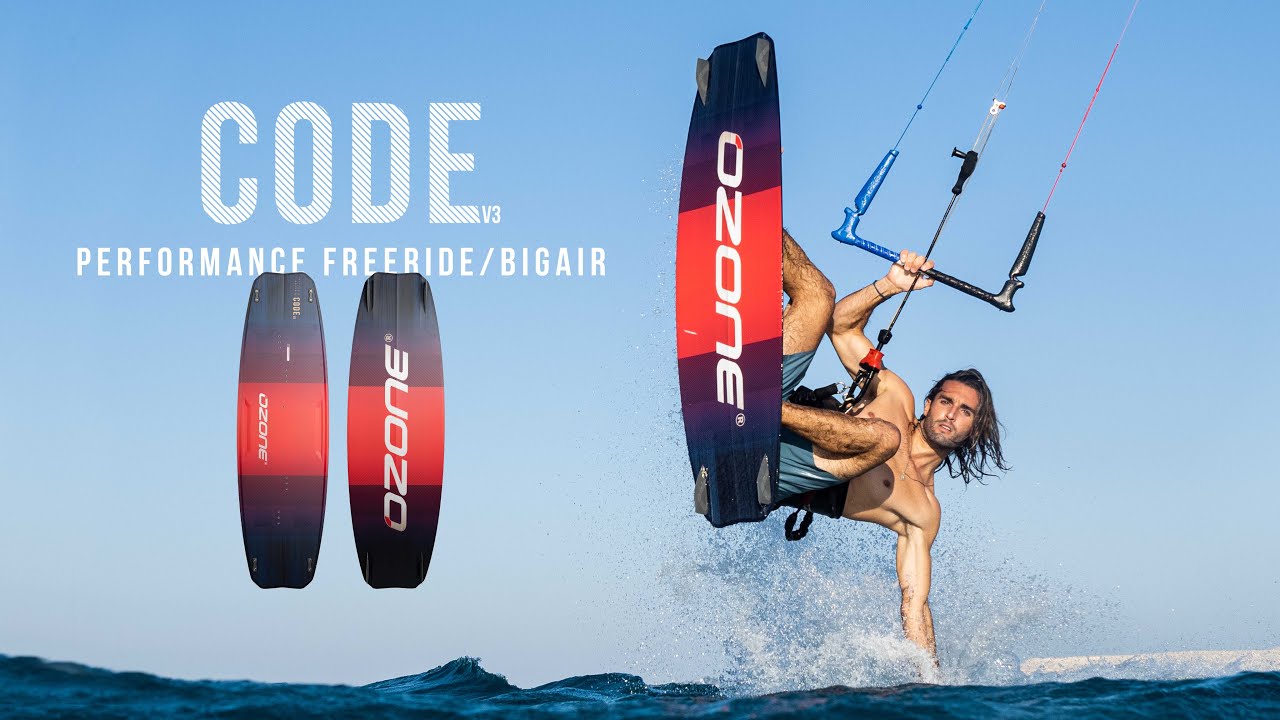 Ozone Code V3 kiteboard černý KBCOV313841F