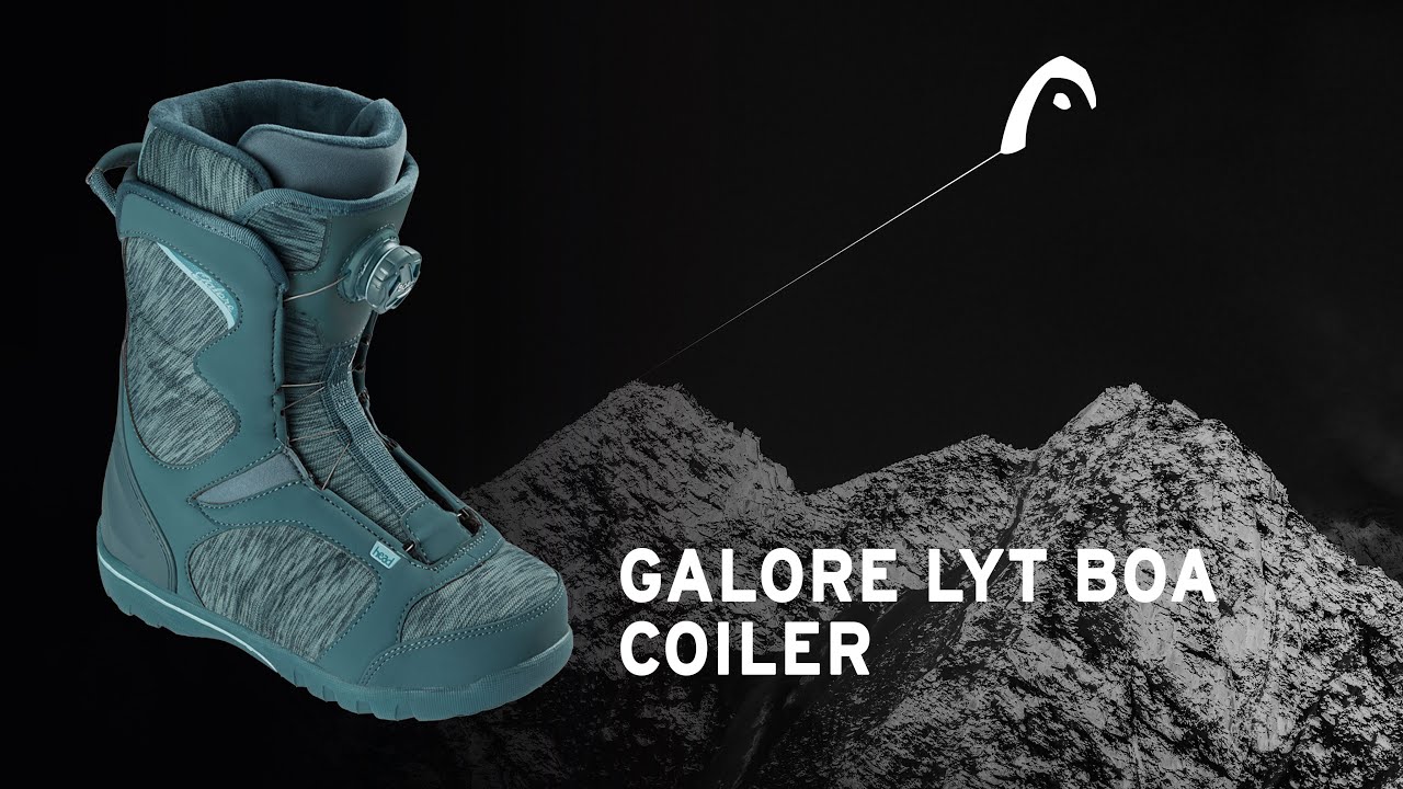 Dámské snowboardové boty HEAD Galore Lyt Boa Coiler černé 354320