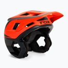 Cyklistická přilba FOX Dropframe Pro Dvide oranžovo-černá 29396