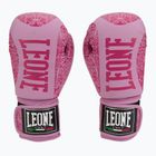 Růžové boxerské rukavice Leone Maori GN070
