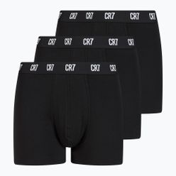 Pánské boxerky CR7 Basic Trunk 3 pary black
