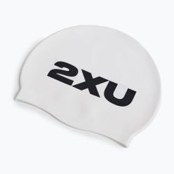 Plavecká čepice 2XU Silicone white/white
