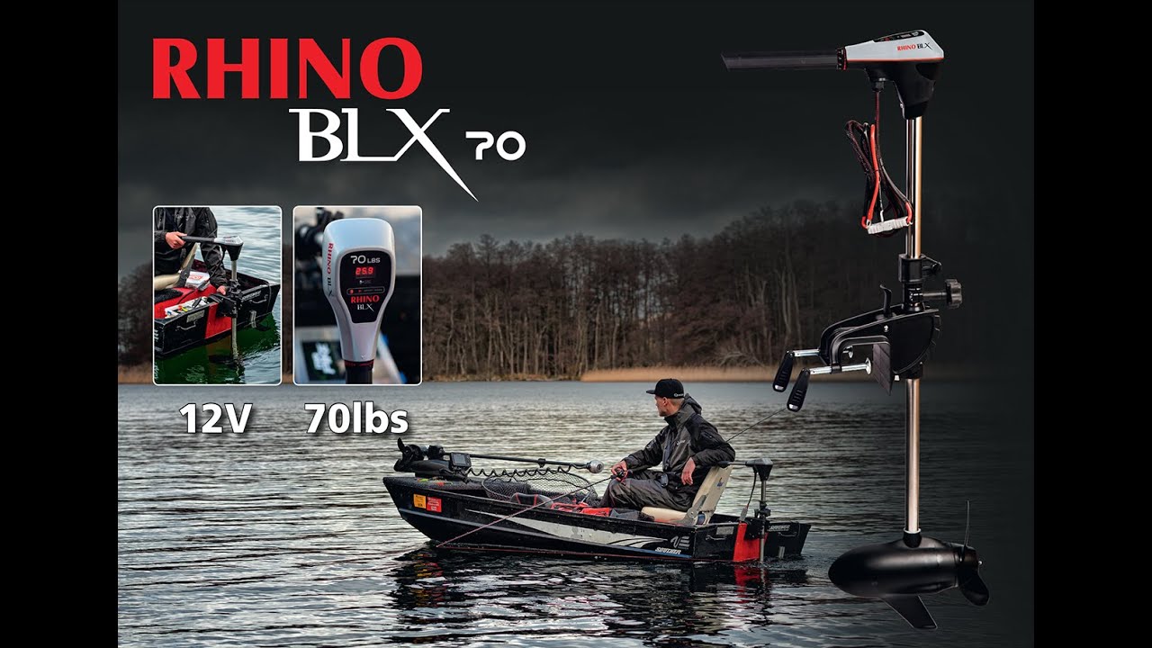 Rhino BLX 70 Electric Outboard Black 9930070