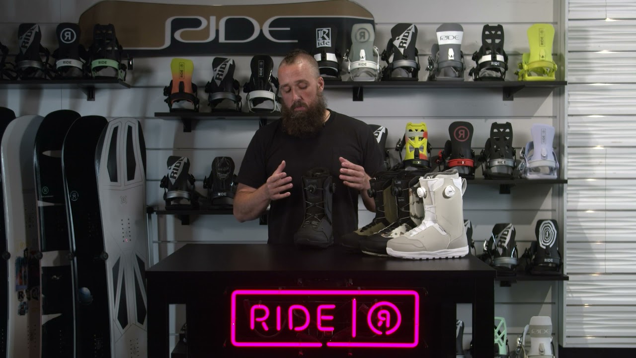 Pánské snowboardové boty RIDE LASSO bílé 12E2006.1.5