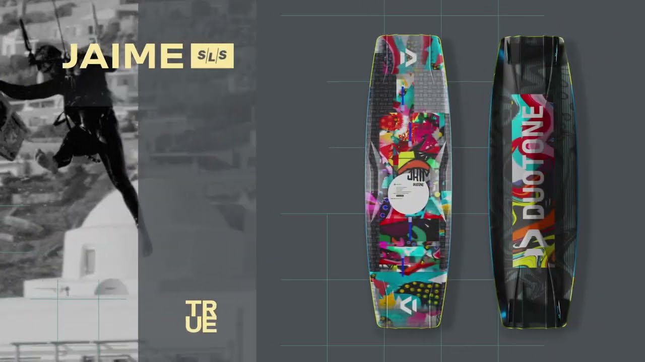 Kitesurfingové prkno DUOTONE Kite TT Jaime SLS barvitý 44230-3421
