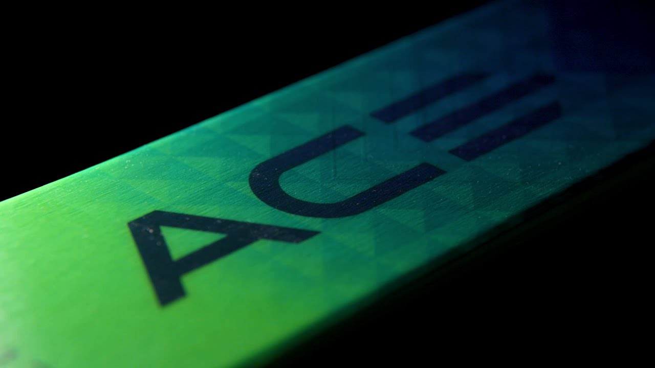 Sjezdové lyže Elan Ace SCX Fusion + EMX 12 zeleno-modré AAJHRC21