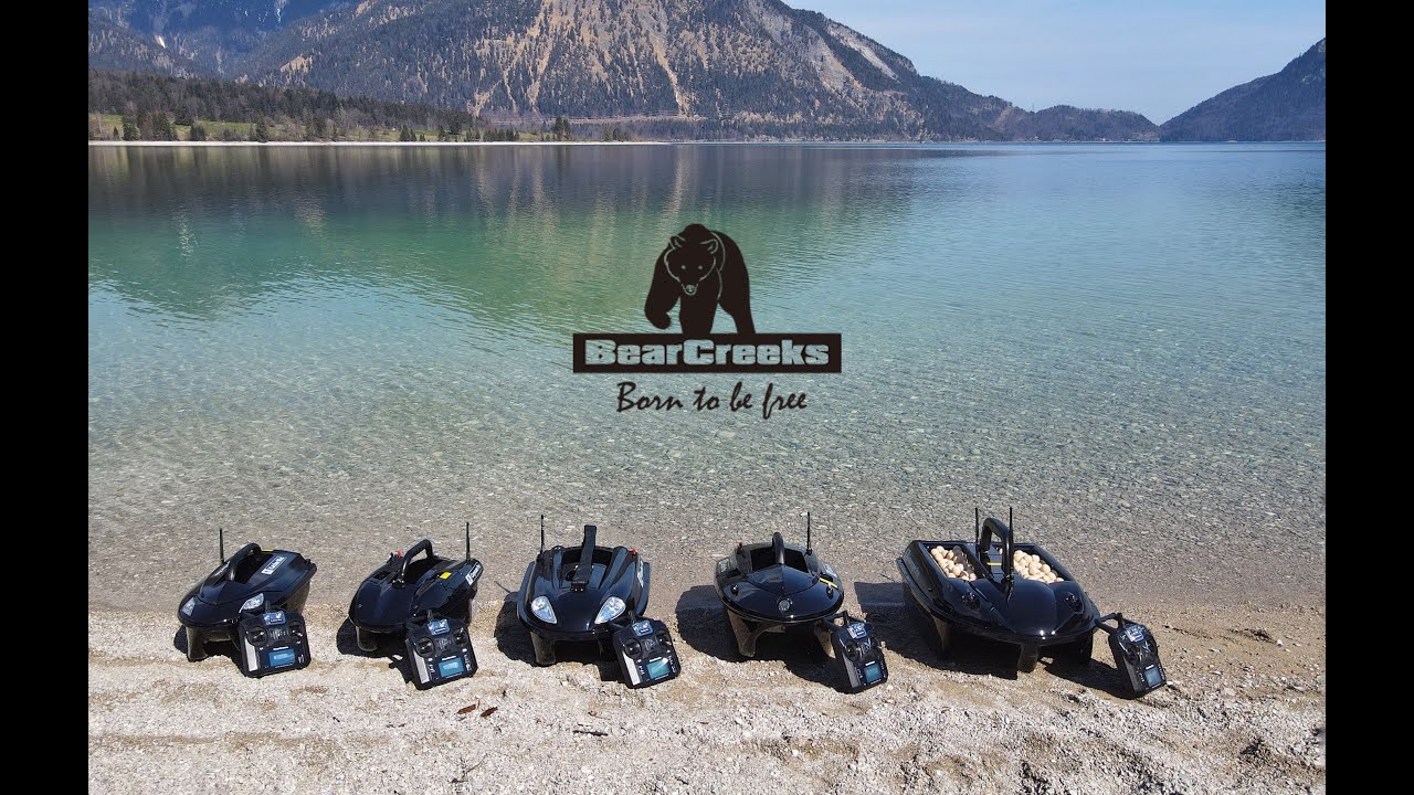 BearCreeks iCatcher Bait boat 5.8GHz black BC.V3.LITH