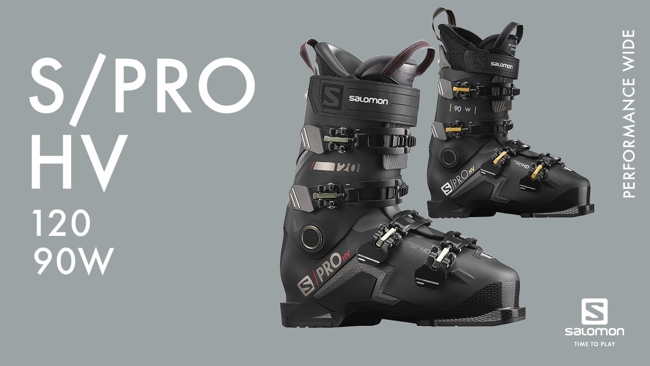 Dámské lyžařské boty Salomon S/Pro HV 90 GW černé L41560400