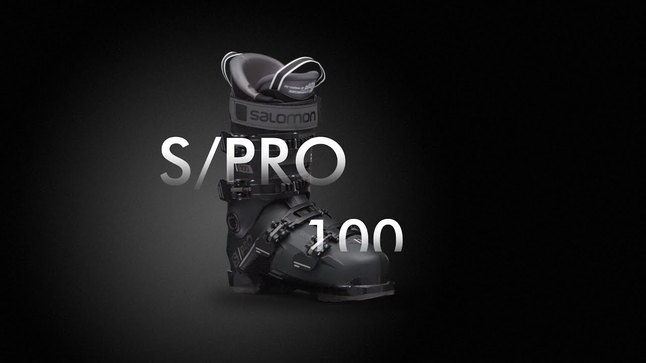 Pánské lyžařské boty Salomon S/Pro 100 GW černé L41481600