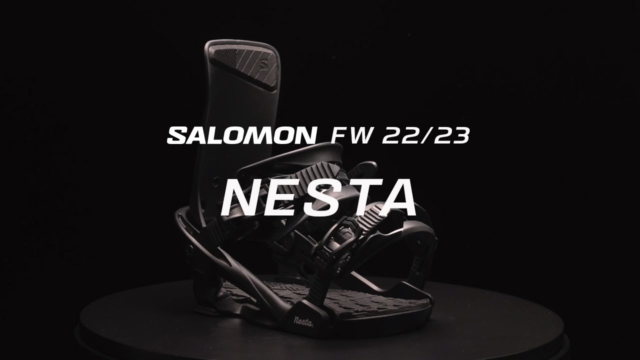 Dámské snowboardové vázání Salomon Nesta black L41778100