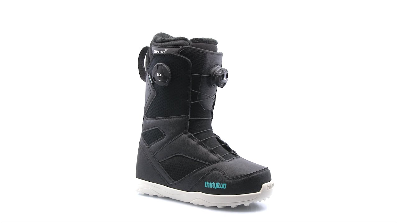 Dámské snowboardové boty THIRTYTWO Stw Double Boa W'S '22 black 8205000229