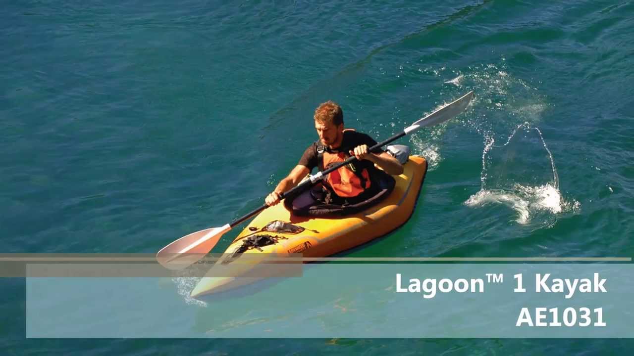 Nafukovací kajak pro 1 osobu Advanced Elements Lagoon 1 TM orange AE1031-O
