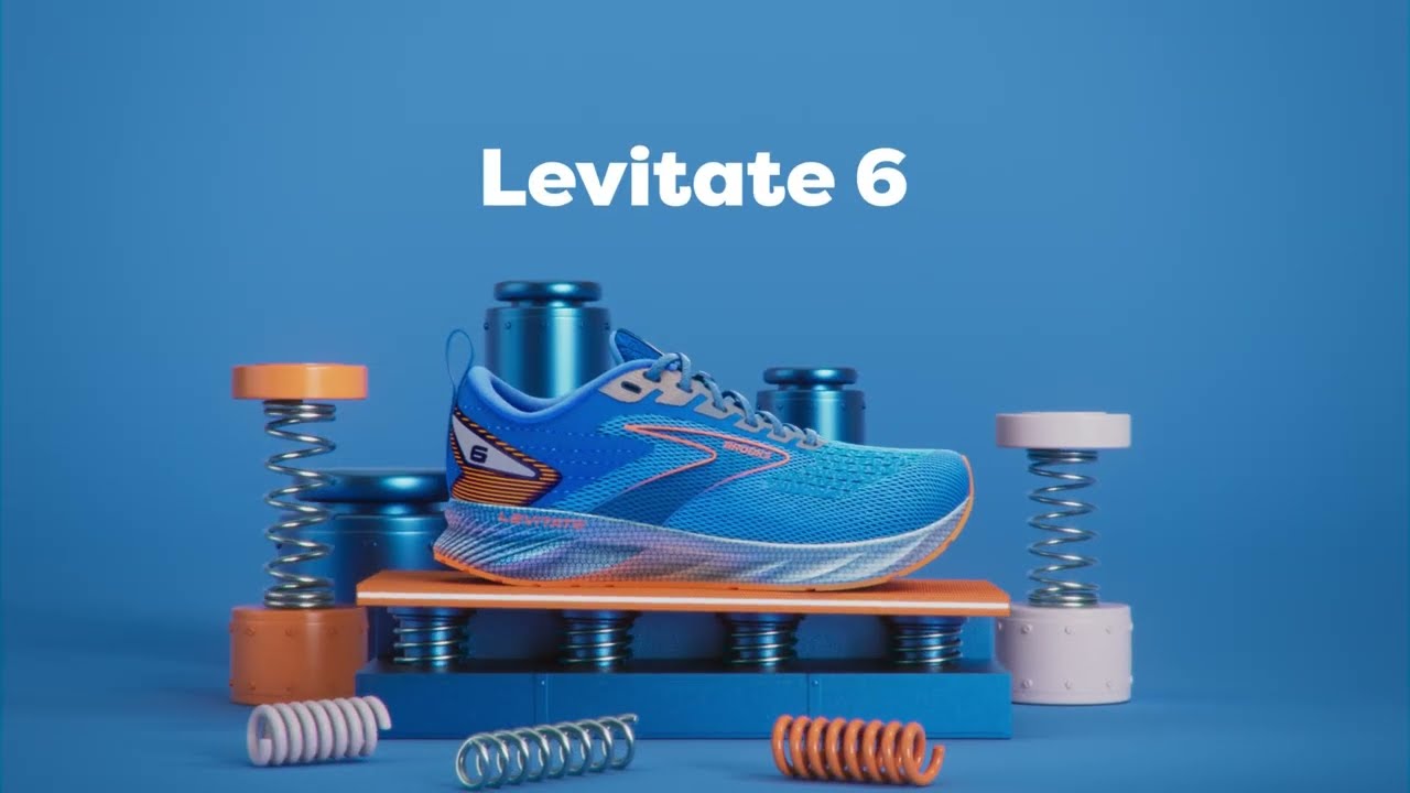 Brooks Levitate 6 pánské běžecké boty navy blue 1103951D405